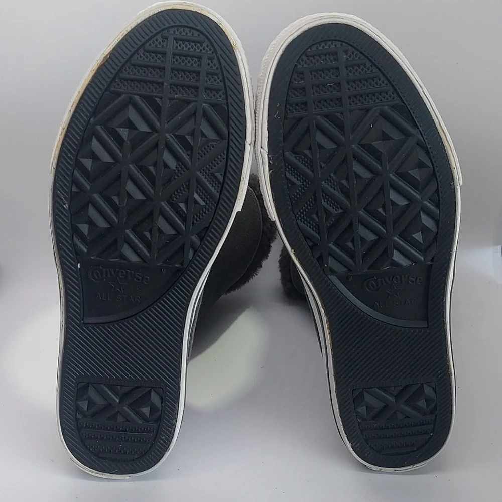 Converse All-stars Beverly Fur-lined Suede  Boots Womens US Size‎ 6